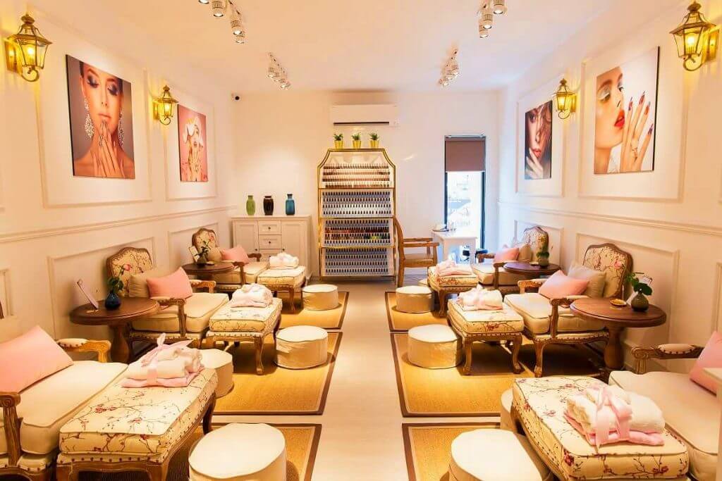 decor quán nail Pendecor