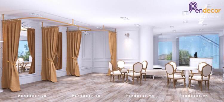 showroom áo cưới Pendcor