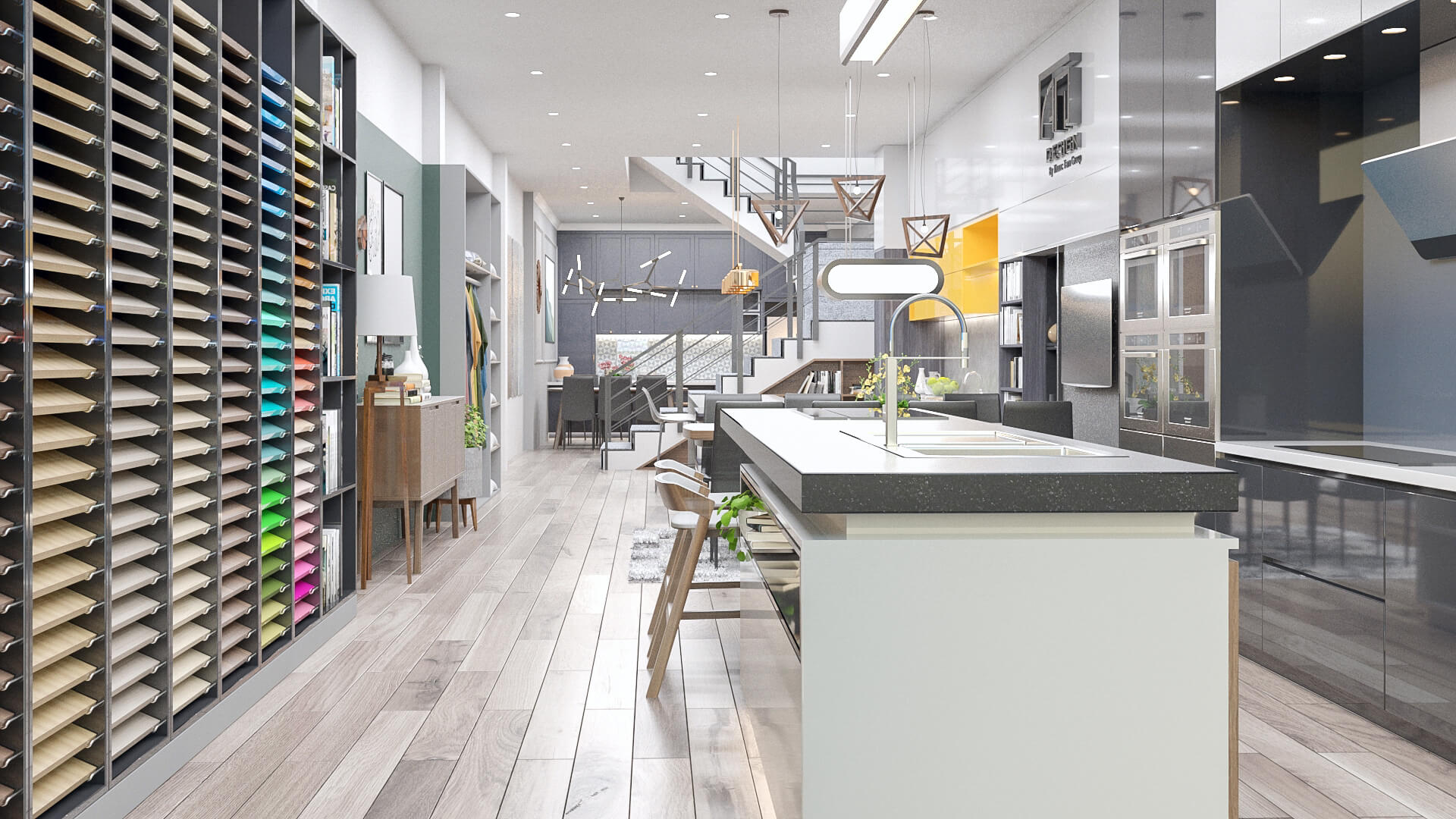 showroom đẹp Pendecor