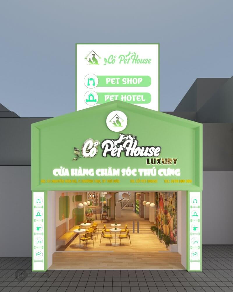 thiết kế tiệm pet Pendecor
