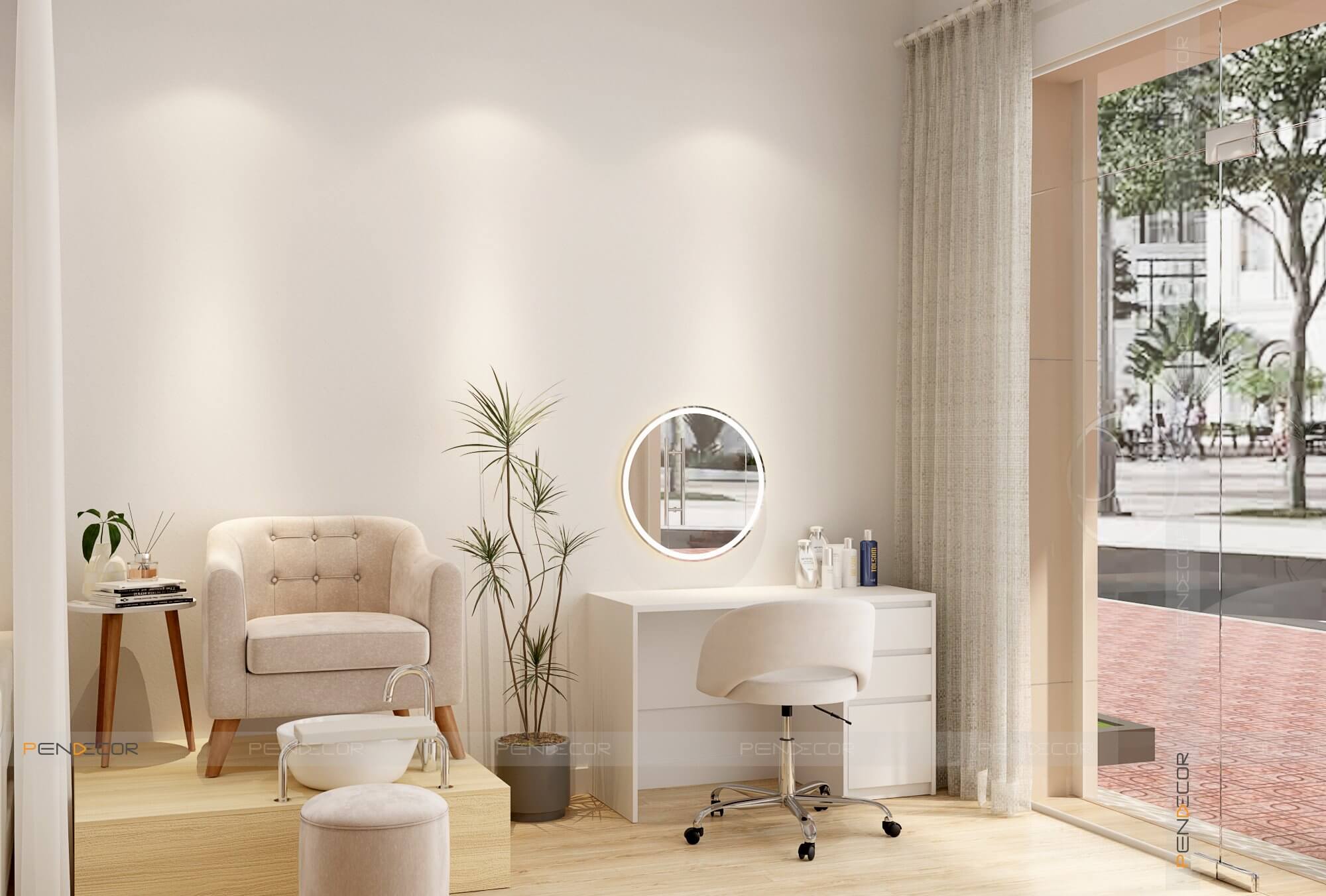 Thiết Kế Tiệm Nail Hien Tran