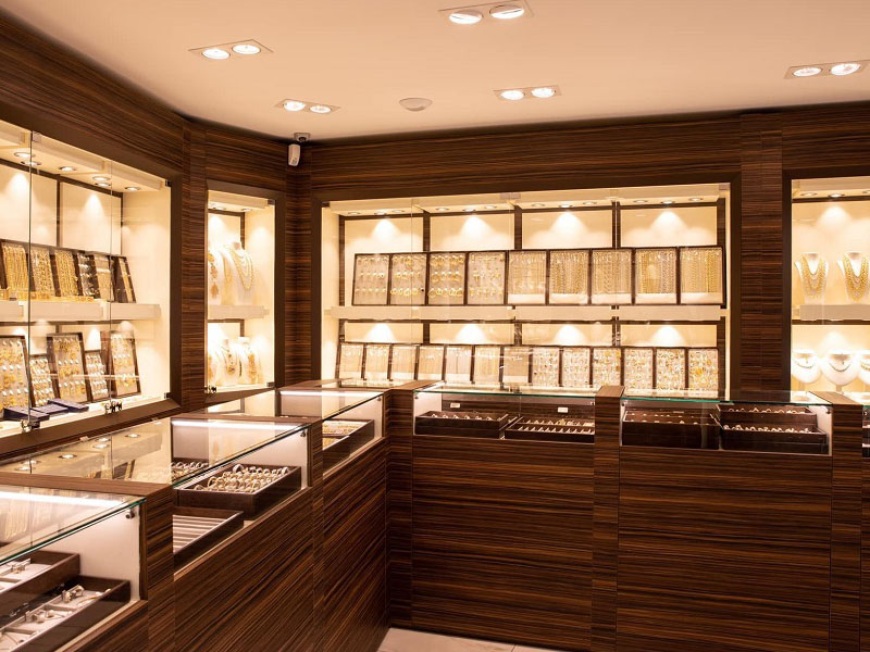 thiết kế tiệm vàng