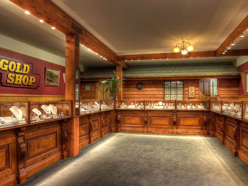 nội thất tiệm vàng