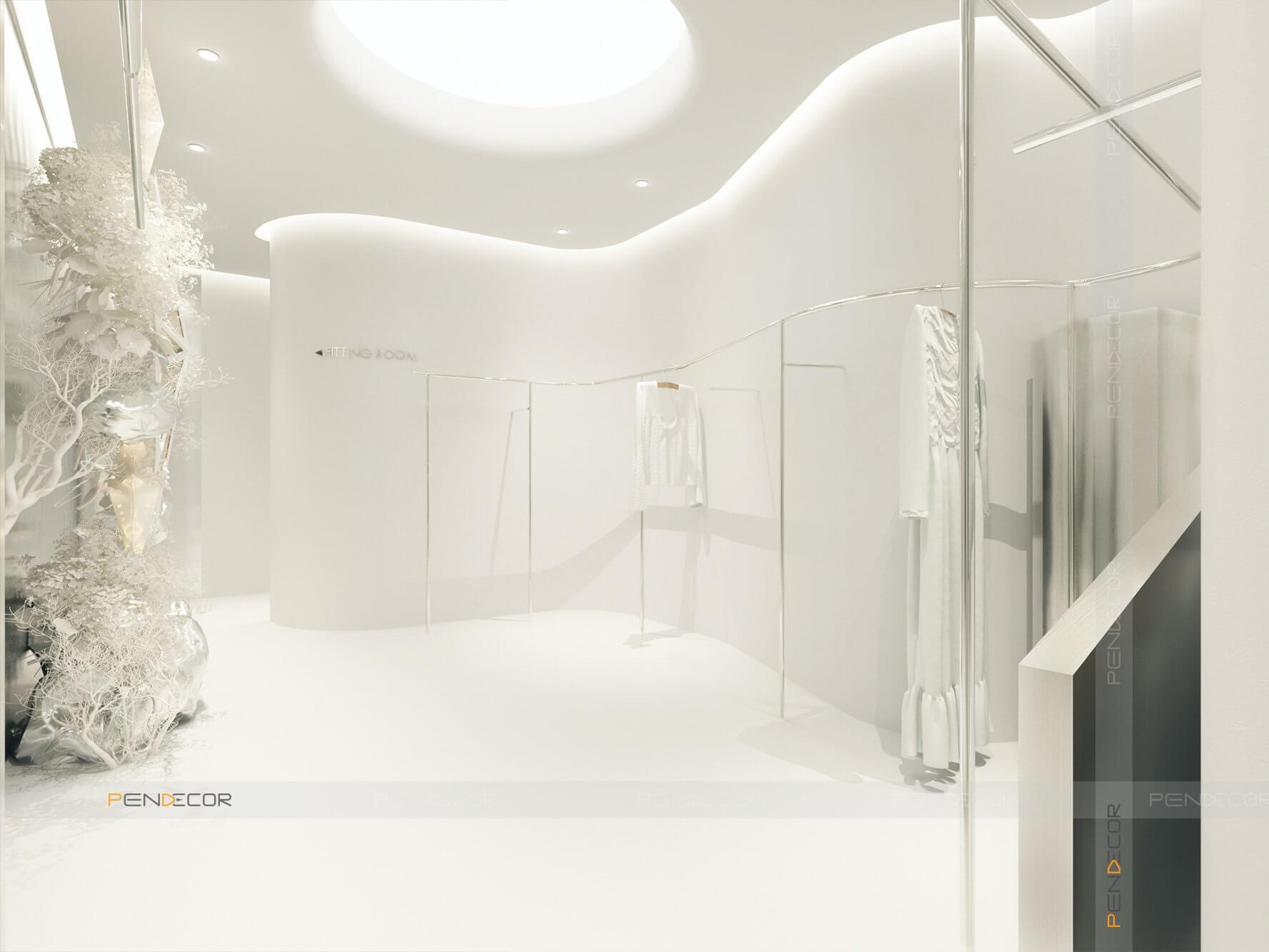 Thiết kế shop thời trang nam sang trọng đầy cá tính