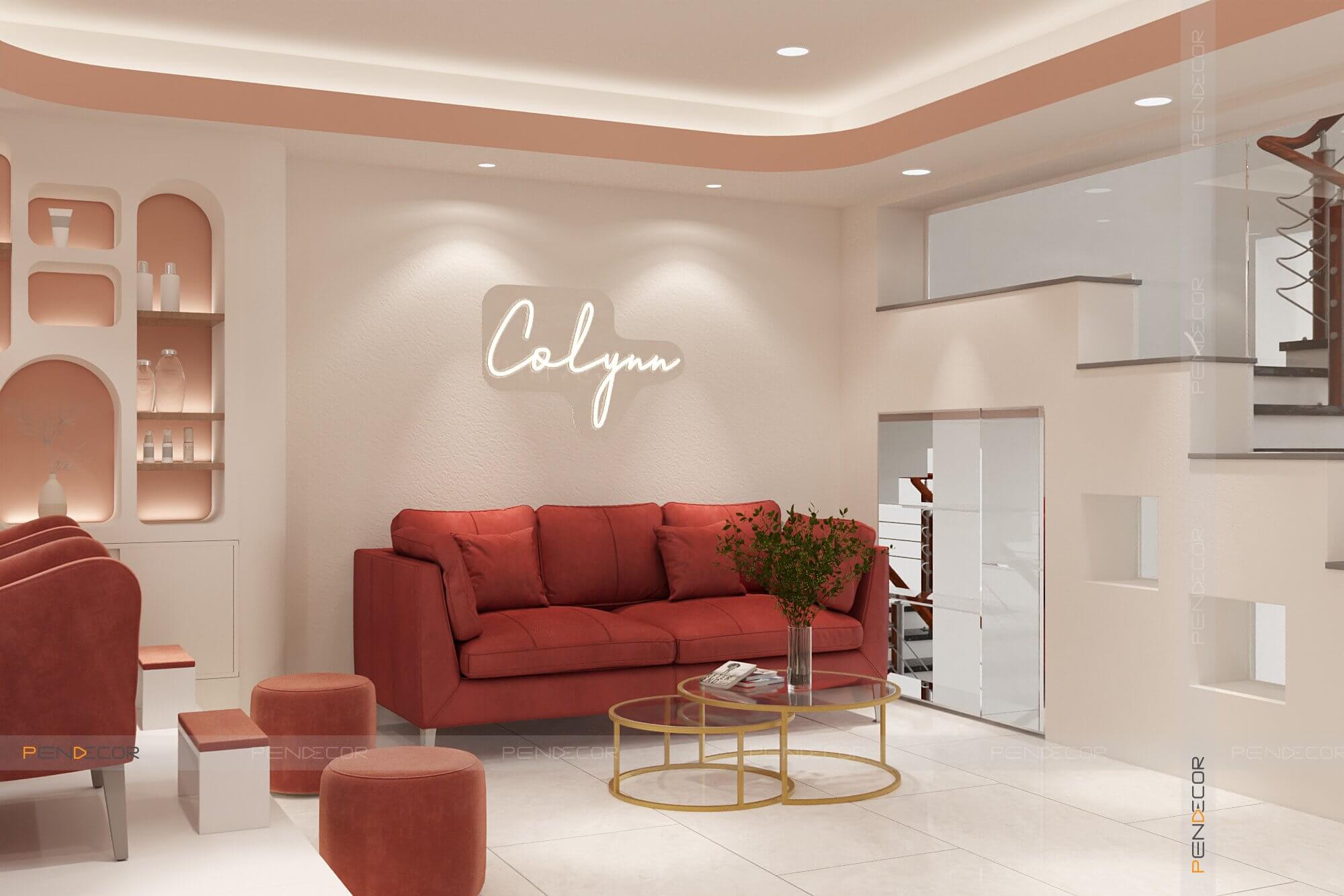 Thiết Kế Tiệm Nail Colyan