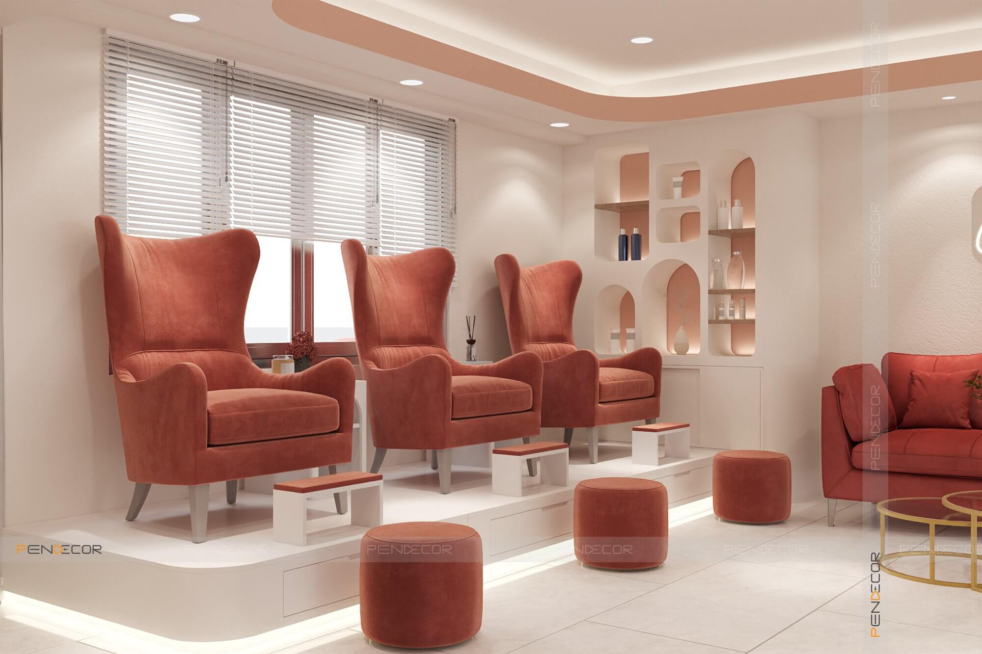 Thiết Kế Tiệm Nail Colyan