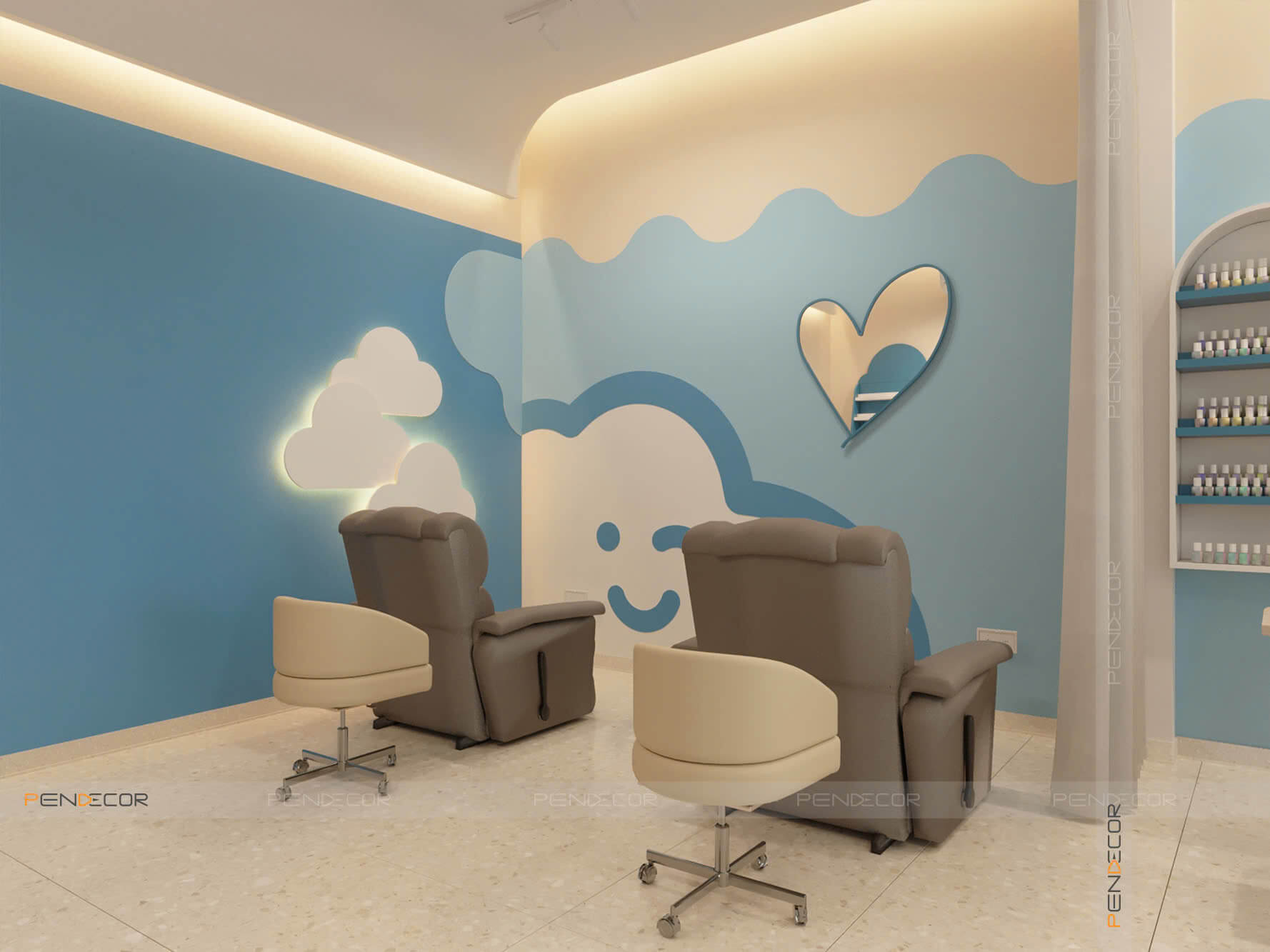 Thiết Kế Tiệm Nail Haneul