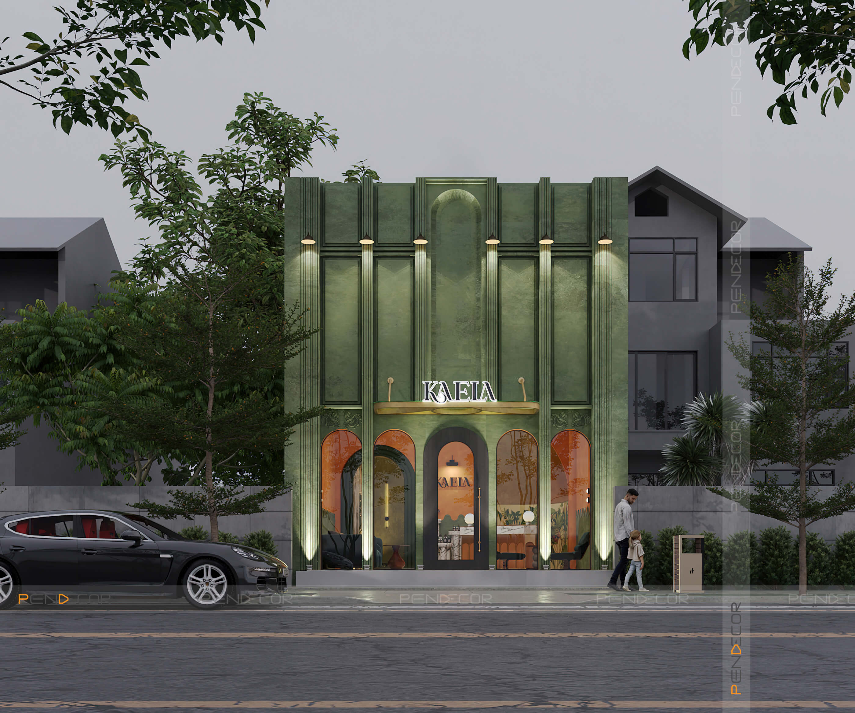 thiết kế spa Pendecor