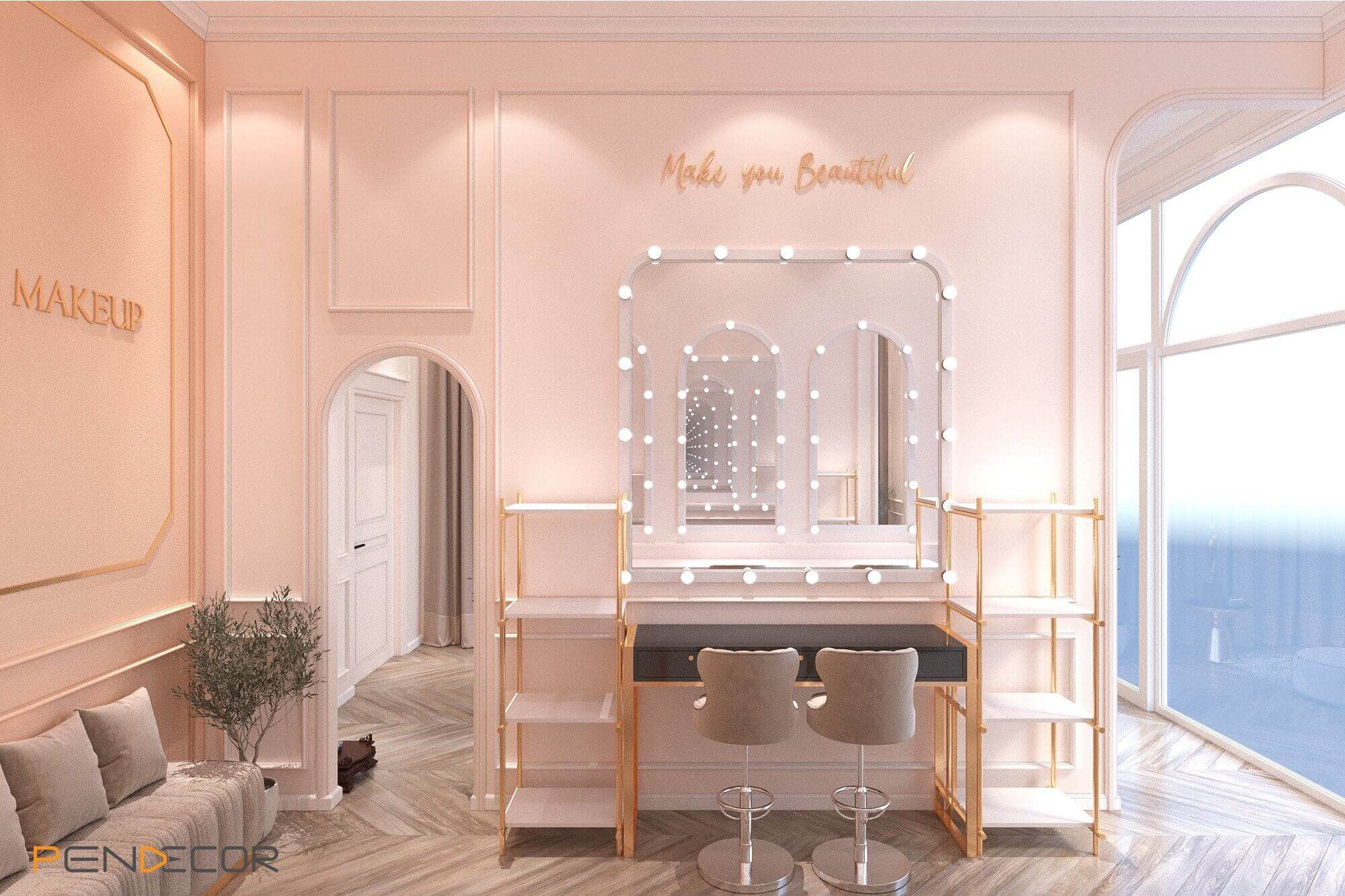 cách trang trí spa tại nhà Pendecor