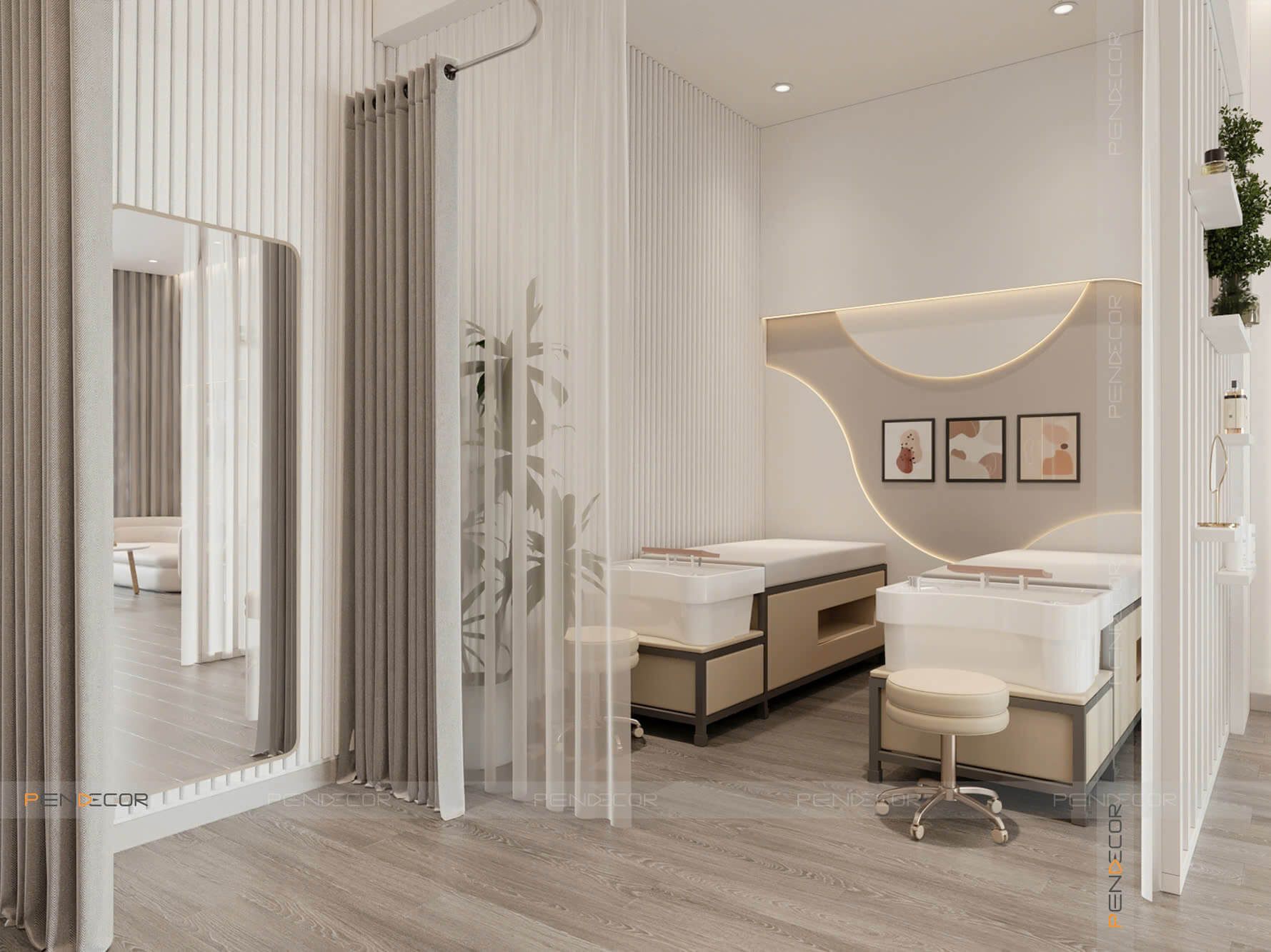 Thiết Kế Cửa Hàng Makeup Minh Anh Phạm